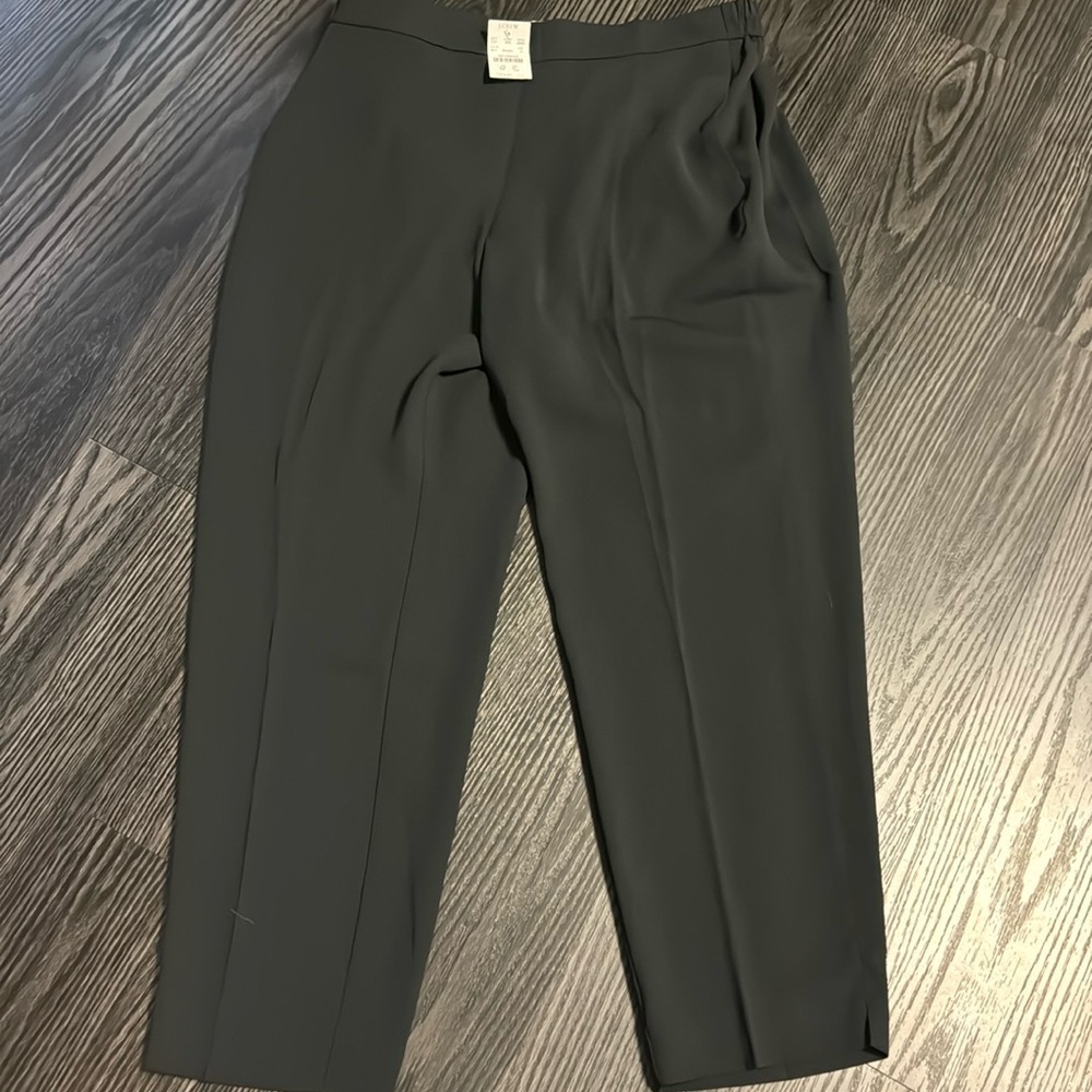 🍍J CREW JAMIE PANT🍍SZ 12🍍ELASTIC WAIST🍍inseam 25”🍍